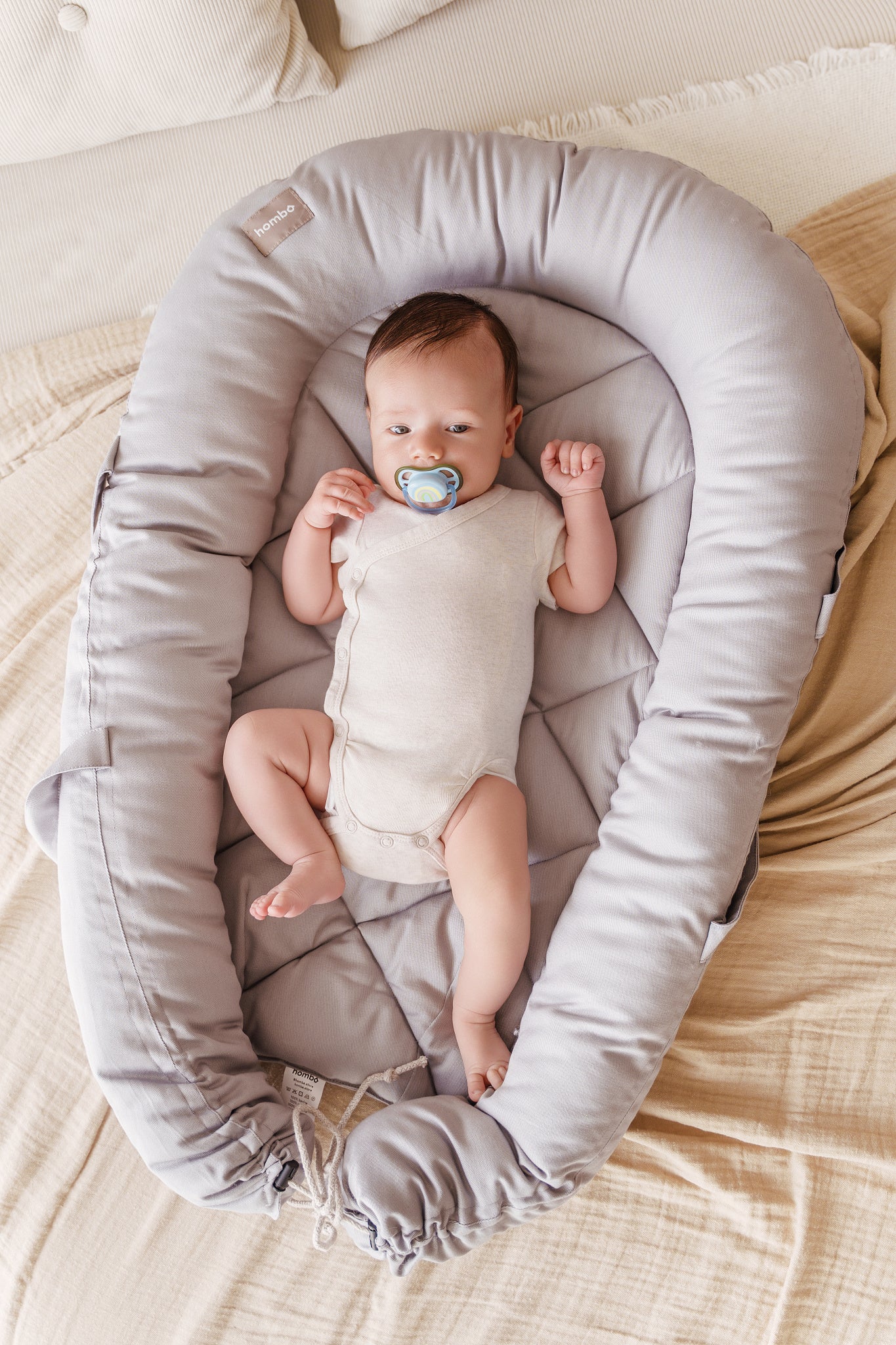 homba® Babynest Grau (0-18m)