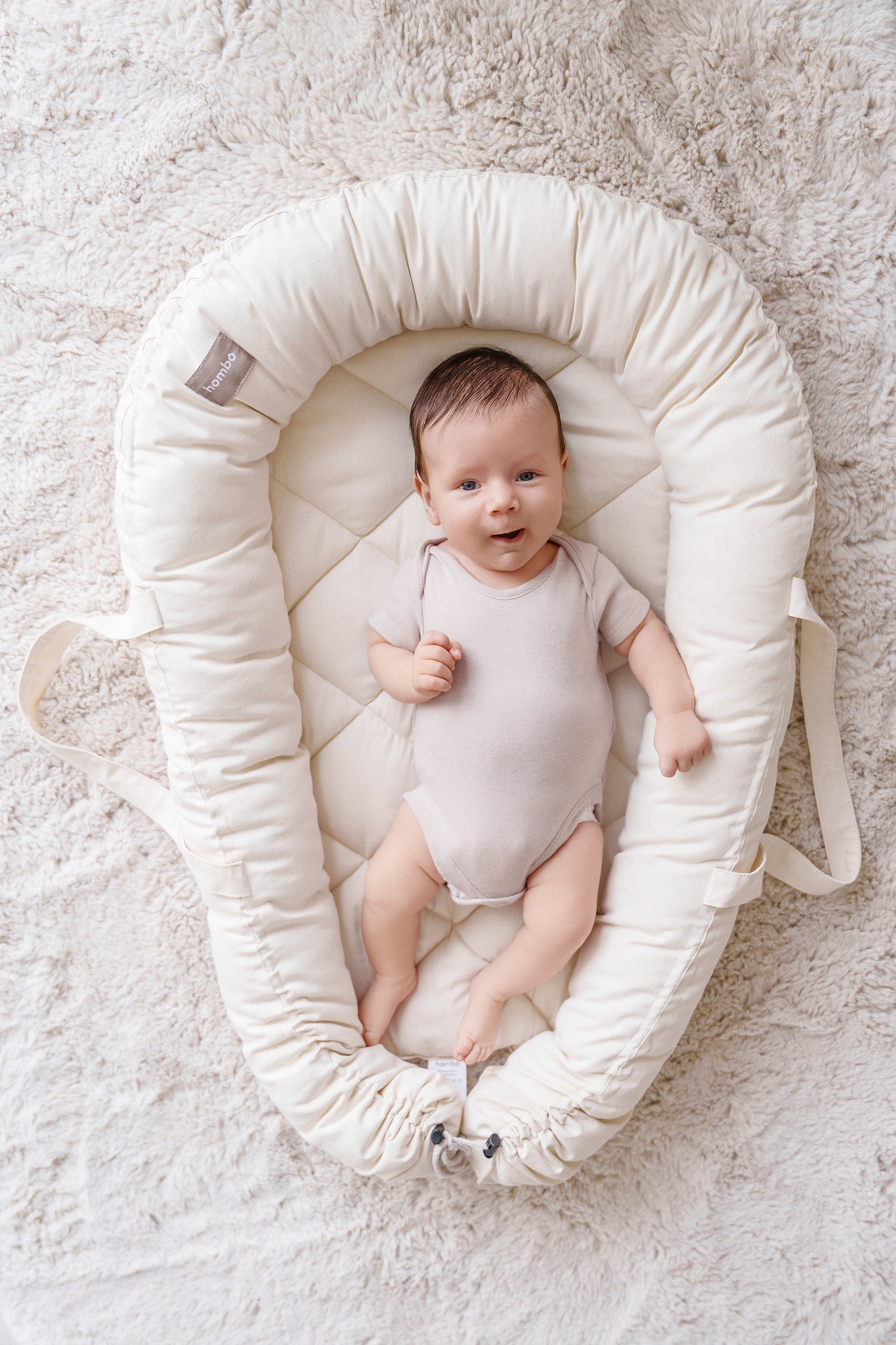 homba® Babynest Cremig (0-18m)