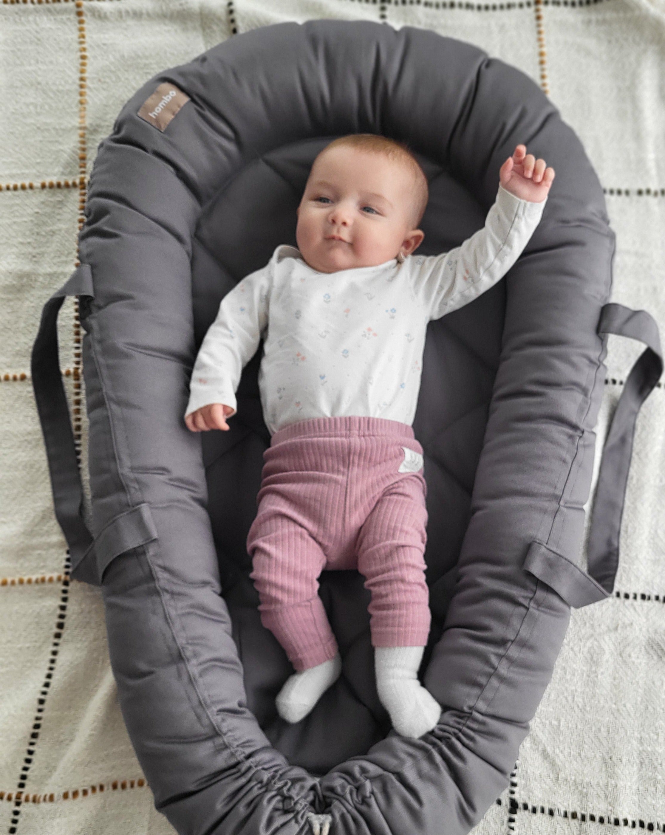 homba® Babynest Grau (0-18m)