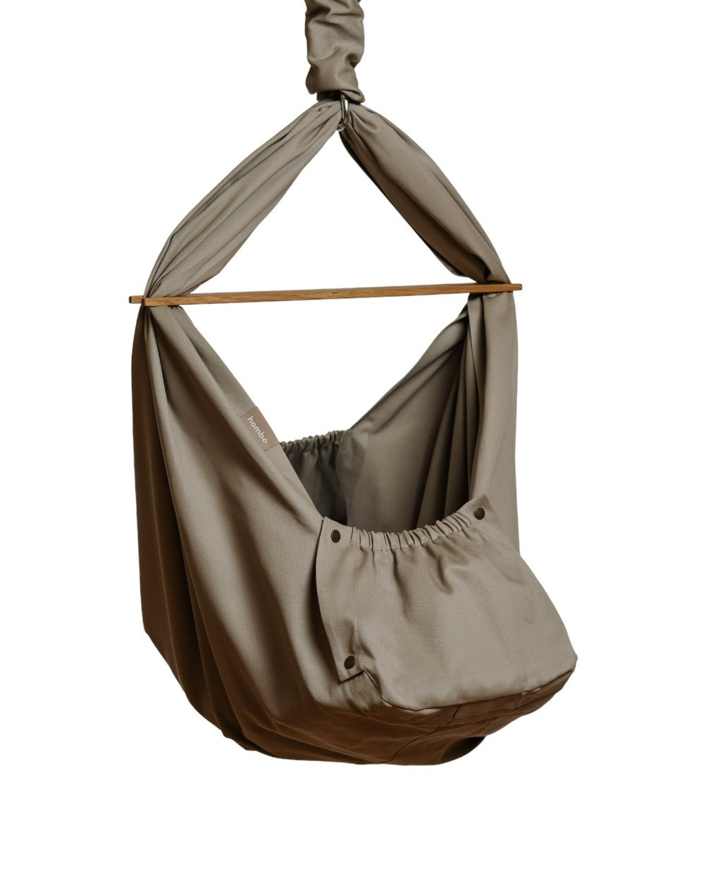 homba® baby hängewiege baumwolle beige