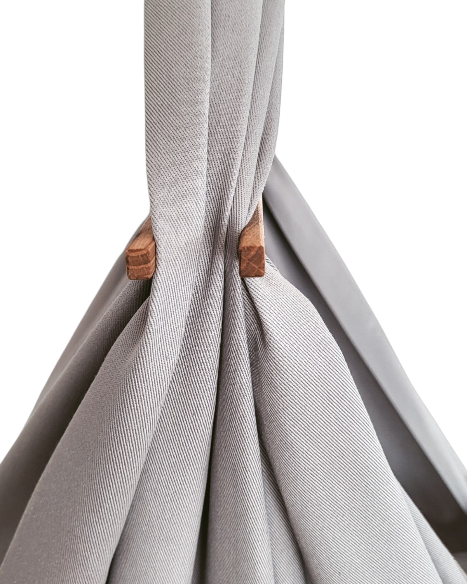 Homba baby závesné kolíska svetlosivá a Kovový stojan biely